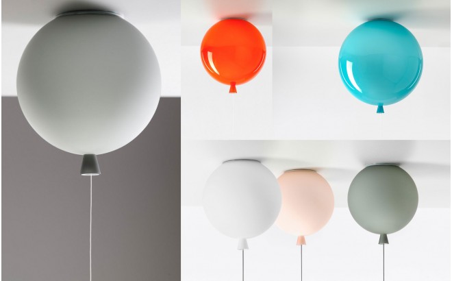 LAMPE ENFANT BALLON - Plafonnier Chambre Bébé et Enfant, Lampe Design,  Suspension Ballon