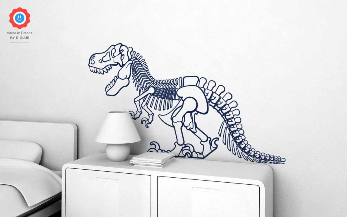 stickers dinosaure t-rex (XL)