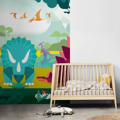 Sticker Plante Tropicale - Stickers Bébés & Enfants E-Glue - Deco Murale  Chambre Enfant