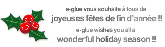 E-GLUE // happy Christmas