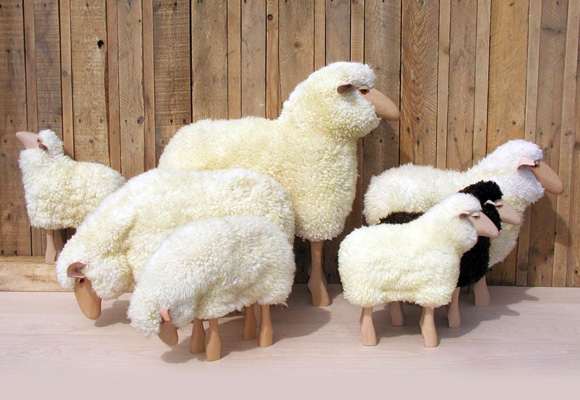 HANNS-PETER KRAFT // sheep stool