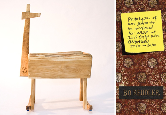 BO REUDLER // giraffe-inspired children's furniture